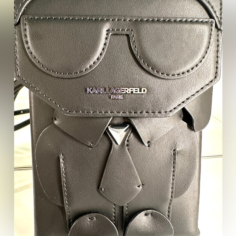 NWT Karl Lagerfeld Paris Ikons Crossbody Bag - Picture 2 of 8